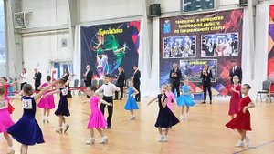 Спортивные бальные танцы Турнир Дети 1 (6,5 лет)-1001 песенка