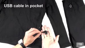 Зимний комплект нижнего белья с подогревом с Алиэкспресс