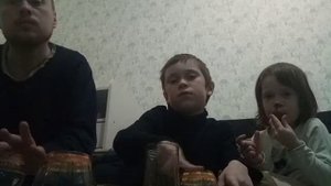 Семейная звуковая медитация, папа с детьми #Игорьподнебеснов #этно #горловоепение #импровизация