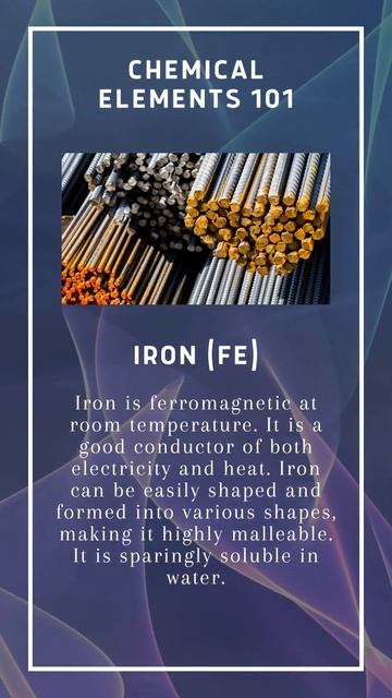 Iron Fe: Exploring the Fascinating Elements of the Periodic Table