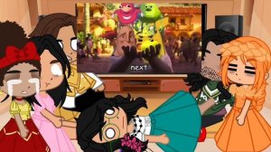 Реакция персонажей энканто на "we don’t talk about my nose"