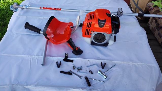 Сборка триммера Patriot. смотреть онлайн