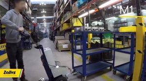 Тягач Zallys M1 - идеальное решение для простой манипуляции с грузами.