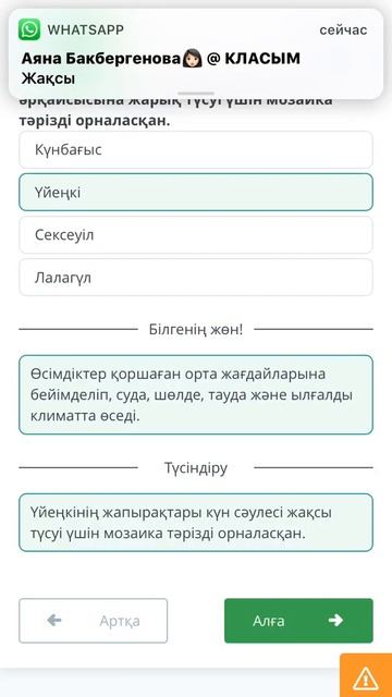 Фотосинтезге қажетті жағдайлар онлайн мектеп 5-класс ЕСТЕСТВОЗНАНИЕ ЖАРАТЫЛЫСТАНУ смотреть онлайн
