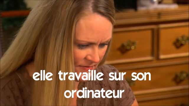 Французский язык для начинающих # Vocabulaire # elle travaille sur son ordinateur