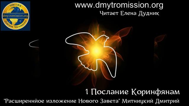 Дмитрий Митницкий "Расширенное изложение Нового Завета" 1 Послание к Коринфянам. Читает Елена Дудни смотреть онлайн