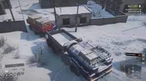 SnowRunner __  АМУР_Мост у КПП