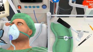 операция по пересадке глаз в Surgeon game