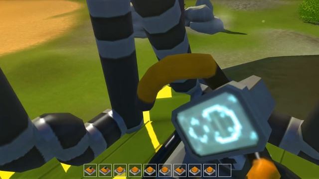 Scrap mechanic мои постройки: экскаватор. смотреть онлайн