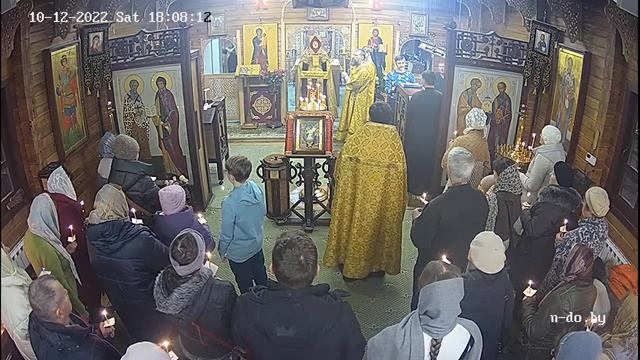 ☦ Прямой эфир | Всенощное бдение в храме Николая Японского | 10.12.2022 г. в 17.00