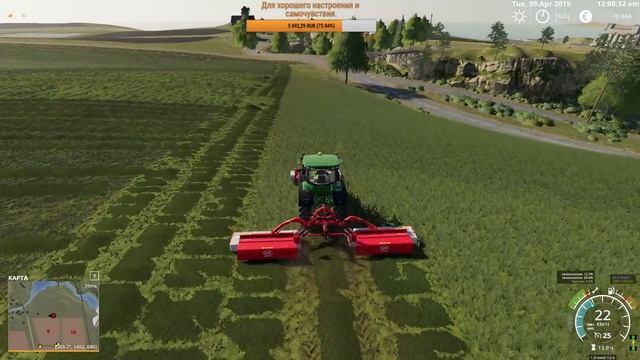 Farming Simulator19. Равенпорт. Стрим-кооп.#15 смотреть онлайн