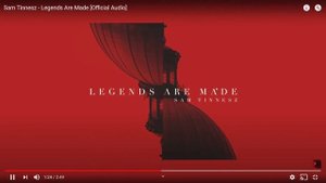 Sam Tinnesz   Legends Are Made Official Audio   YouTube   Google Chrome 2020 06 07 22 37 40