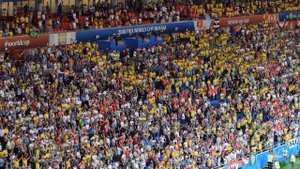 ЧМ-2018! Гимны Бразилии и Швейцарии.Ростов-Арена 17.06