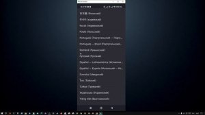 Как в стим на телефоне поменять язык на русский