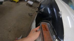 Финал ремонта TOYOTA MARK II  GX100 заплатки на порог