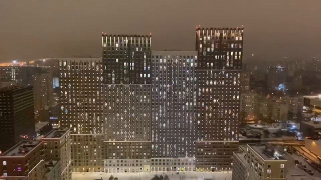 Ночная зимняя Москва смотреть онлайн