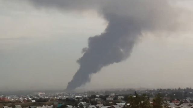 Пожар в Алматы вещевой рынок Олжас. 13 пятница