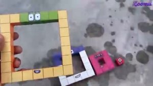 Looking for Numberblocks Puzzle Tetris NEW Square Hole in 2 ASMR - Numberblocks Satisfying Video #3