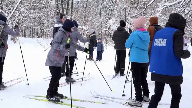 Межрайонные соревнования по лыжному туризму среди учащихся МРСД №29,30,31,32. 23 января 2022 года. смотреть онлайн