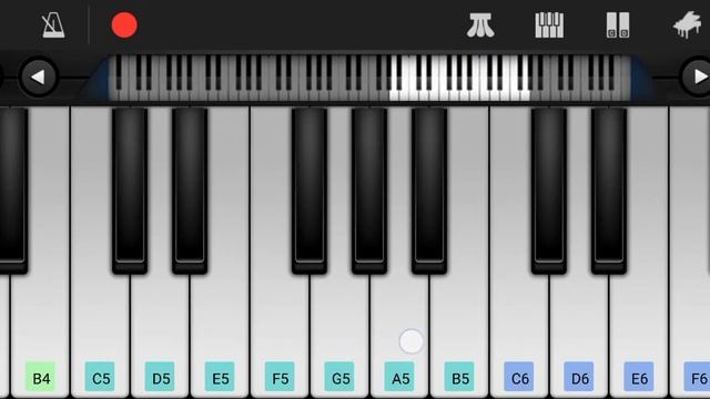 Tera Mera Rishta Purana on piano app смотреть онлайн