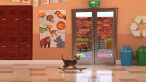 Маленький котёнок школьник игра для детей ❤️