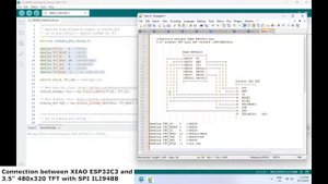 TFT/ILI9488 SPI wih EP32C3 (arduino-esp32) using Arduino_GFX Library