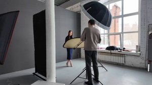 Как снимать в фотостудии? Простые схемы света для съёмки портрета.