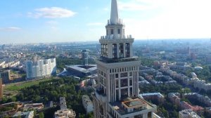 Аэросъёмка "Триумф Палас"