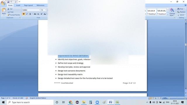 Test Planning Phase :: Test Plan template | Manual Testing Tutorial for Beginners