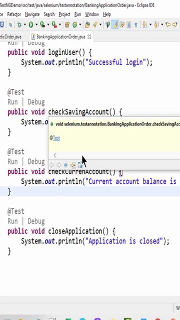 TestNG Interview Questions & Answers : 2. What is the execution sequence of Test Annotation?