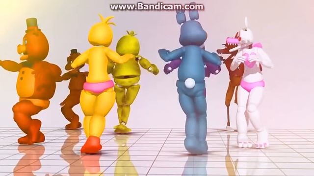 Танец аниматроников/Песня Той Чики и Чики смотреть онлайн