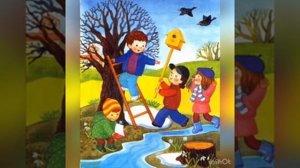 Рассказ по картинке на тему "Весна" воспитатель Анастасия Николаевна Юрочко