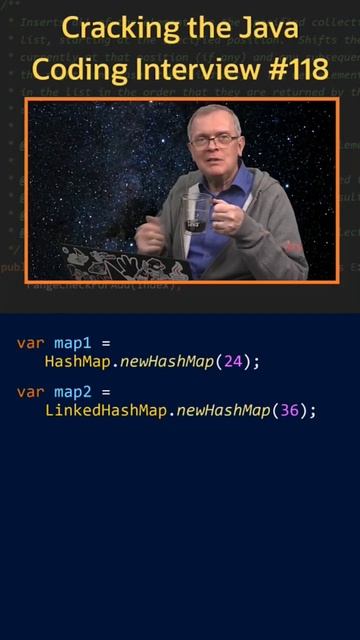 Вопрос 118. Размер HashMap. #java #map #collections
