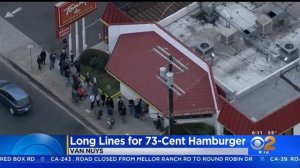 Hungry Customers Wait 2 Hours For 73-Cent Tommy's Burger