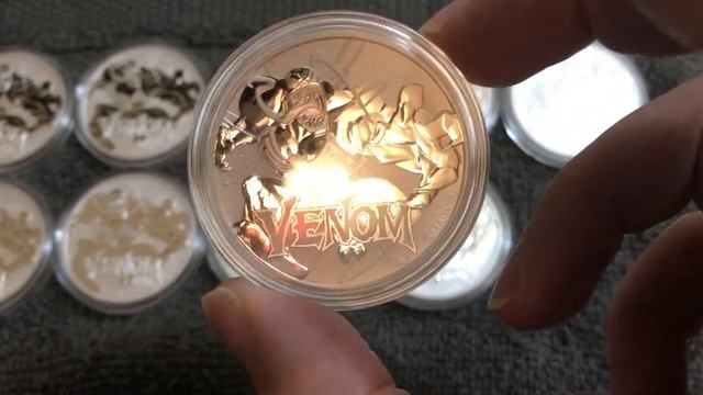venom 1oz silver BU coin review : The coin that almost got away and a little talk. смотреть онлайн