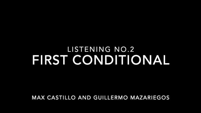 Listening 2 First Conditional смотреть онлайн