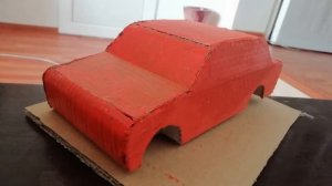 Сделал ВАЗ 2101 из картона своими руками!!!