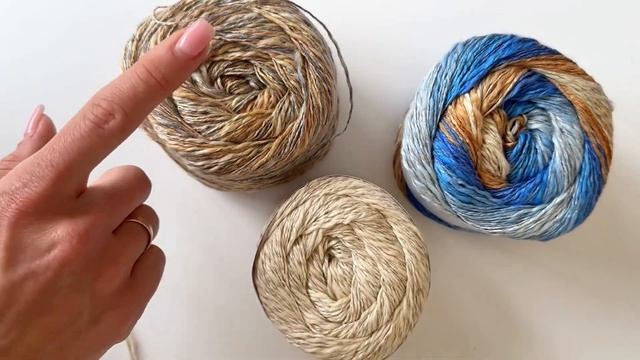 Огляд нової пряжі YarnArt LINEN SOFT #crocheting #yarn #handmade  #knitting #вязанняукраїна #вязани