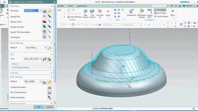 Nx 12 Cnc Programming | Nx 12 Cavity mill programming tutorial