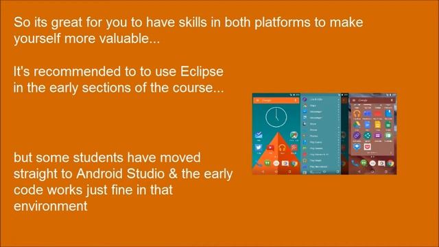 How To Make Android Apps In Java To Build Complex Apps With Android Lollipop Apps Development Cours
