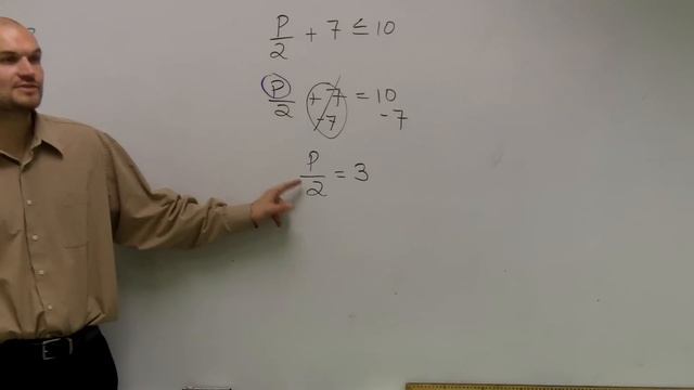 Solving and graphing a two step inequality