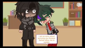 Izuku…. Is dead?! || 💚🖤Izuku Afton AU mini movie🖤💚 || pt 1?