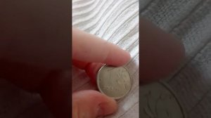 Новая монета 1 рубль 2017 года (ММД)