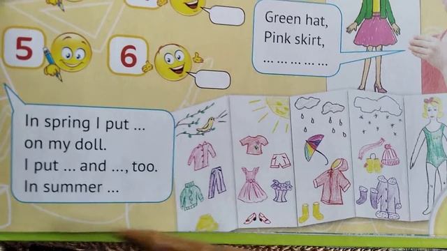 урок 9 - 12, тема " Seasons and clothes", 2 клас смотреть онлайн