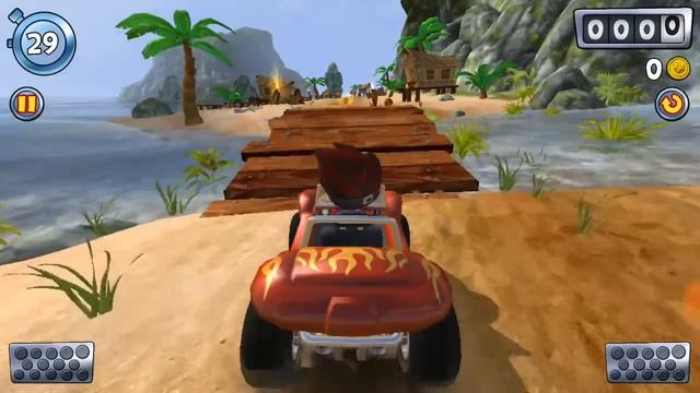 Дорожное движение на пляже игра