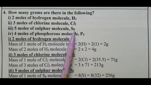 11th Chemistry/Refresher course Module/Unit 8/Atoms and Molecules/Answer Key/Students Activity смотреть онлайн