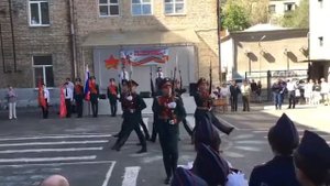 Выступление рота почётного караула