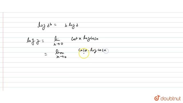 "The  `(lim)_(x0)(cos x)^(cotx)`is`-1`b. `1`c. `0`d. none of these" смотреть онлайн