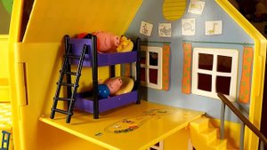 Новый домик Свинки Пеппы мультик из игрушек + обзор на русском