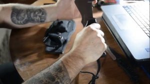 Unboxing  cuchillo tactico modelo tracker  -k 25